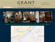 Tablet Screenshot of grantantiques.com